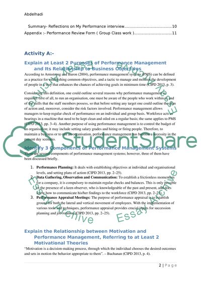 CIPD Course-Employee Relations - UK-Based System