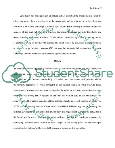 Building a Mobile Application - Java Script