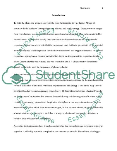 Scientific experiment