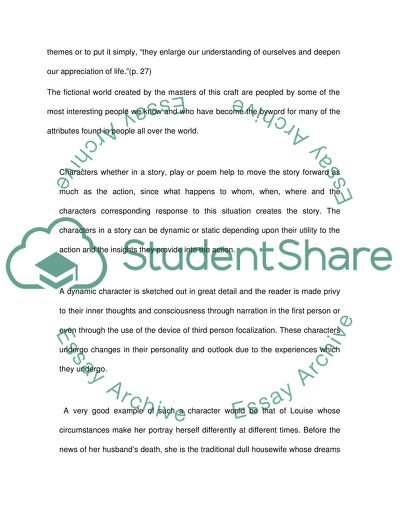 Interdependence of Characters within their Circumstances