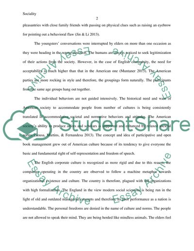 Different Level of Sociality in the Dream City of London