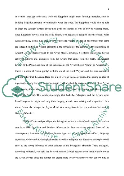 The African Athena Controversy