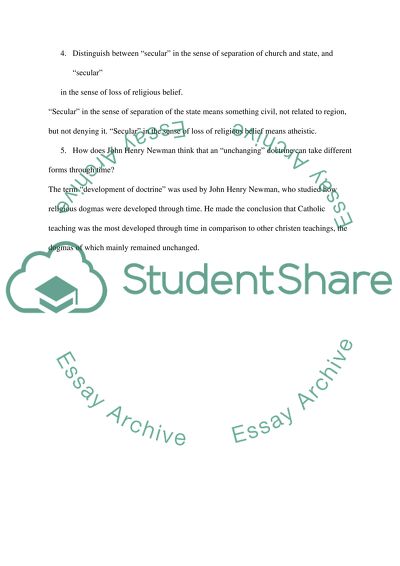 Philosophy of religion exam review questions answers
