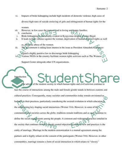 Bride kidnapping and wedding in Kyrgyzstan