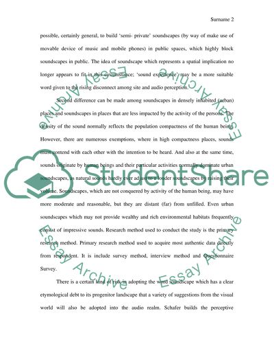 How is the technologically mediated behavior driven by the low fidelity public soundscape