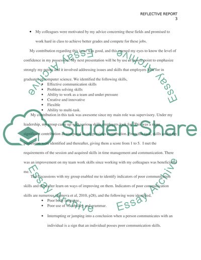 My Educational Experience