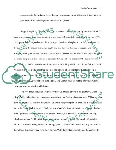 American Dream as Depicted in Death of a Salesman