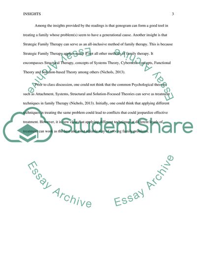 Family Therapy: Concepts and Methods by Nichols