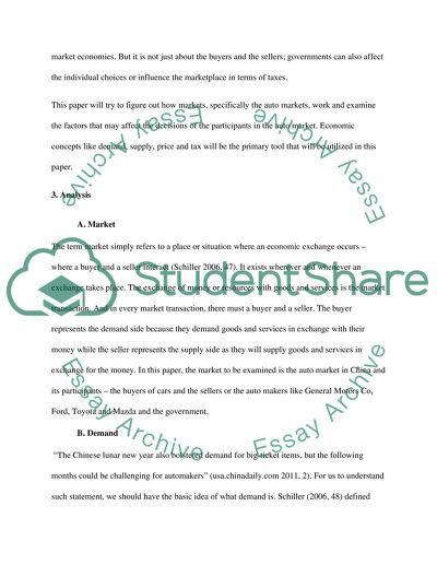 Slowing Car Sales to Hit Auto Makers Article