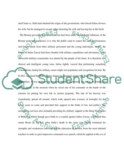 Julius Caesar: Life and Deeds