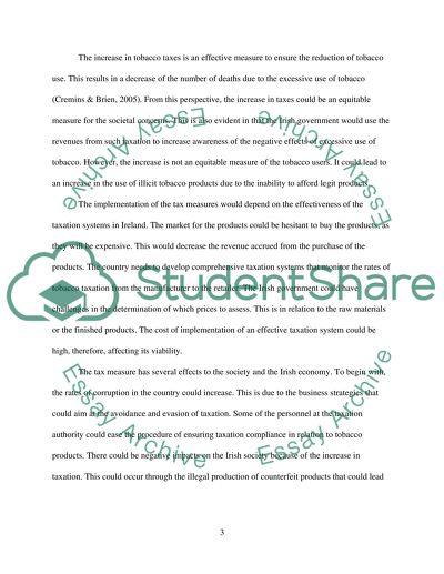 Taxation Tax Policies and Income Taxes