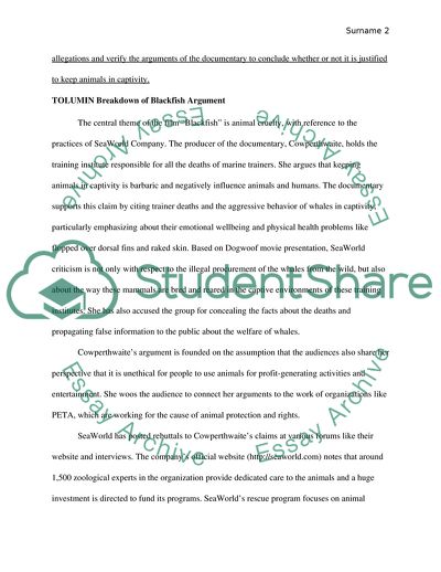 Blackfish: Myth and Reality