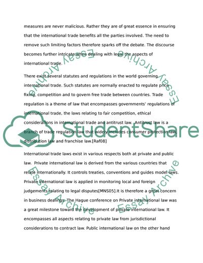 Various methods and attempts employed in the harmonization of international trade law