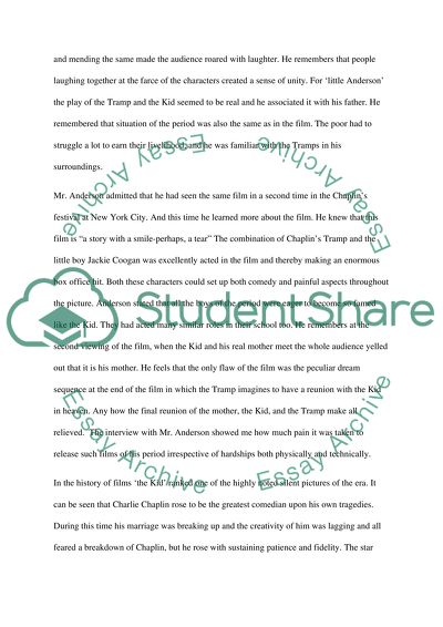 Interview in American Culture