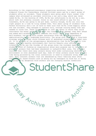 A Cause for Paws Organizations