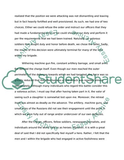 Charge of the Light Brigade