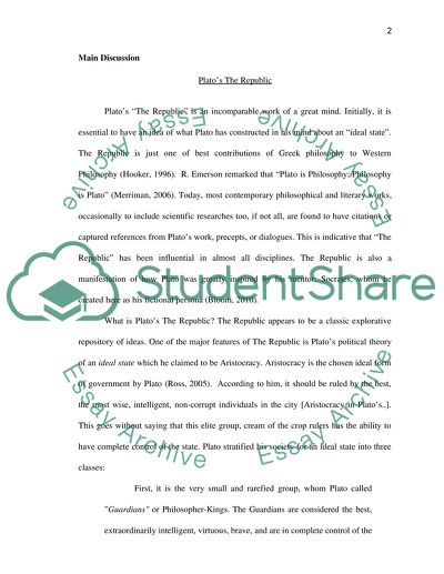 Platos Aristocracy and Tyranny