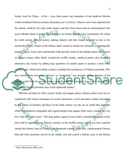 Production of Lustre Painted Ceramics During the Fatimid Period