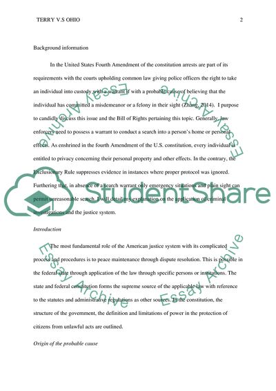 The Nature and Quality of Intruding to an Individuals Rights