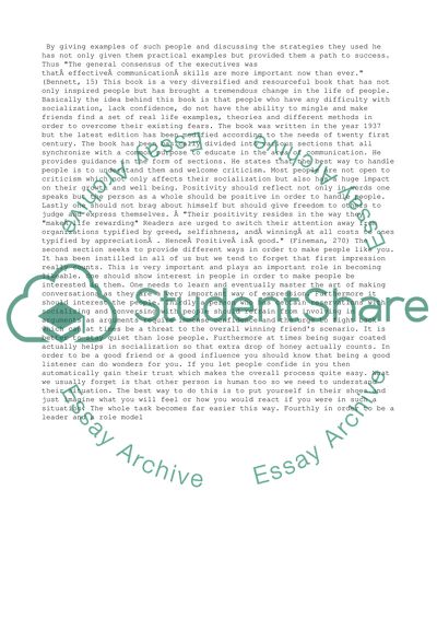 How to Win Friends & Influence People by Dale Carnegie