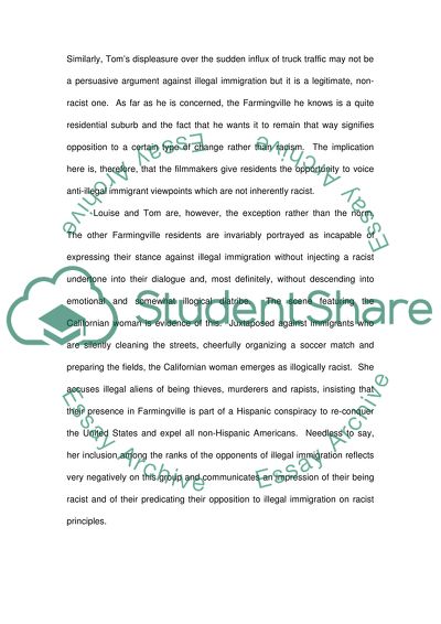 Farmingville the explosive issue of illegal immigration