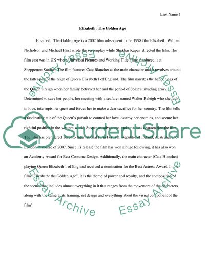 Elizabeth: The Golden Age