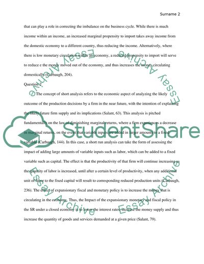 Macroeconomic Theory ECON302