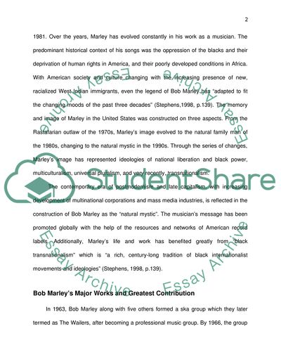 Bob Marley: Stunning Singer Become Out of the Composer