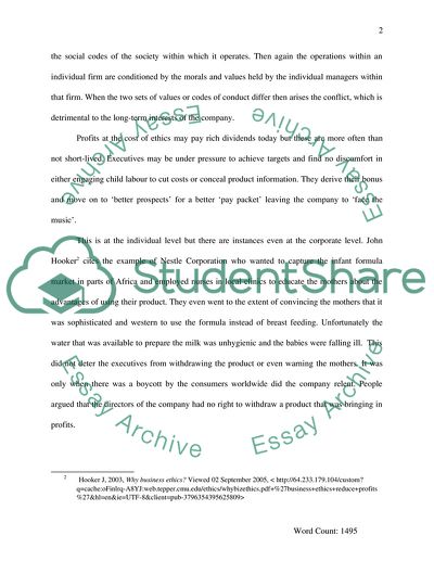 Social, Cultural and Ethical Dimensions