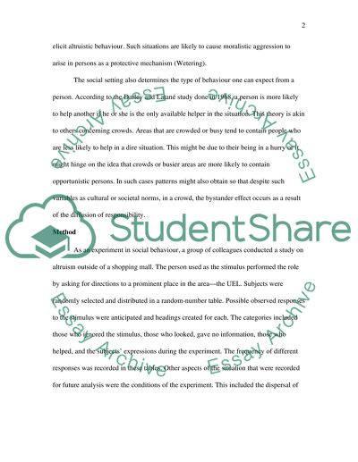 Psychology in Practice