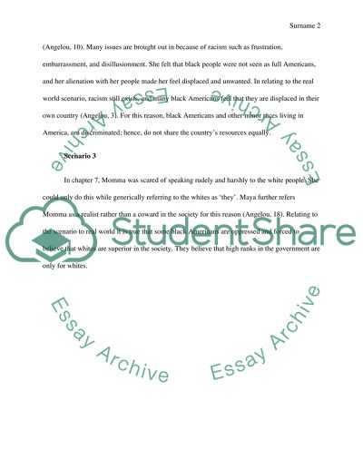 I know why the caged bird sings (Author- Maya Angelou)