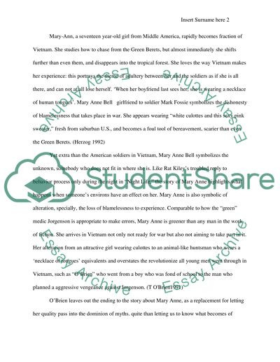 The Things They Carried by Tim OBrien