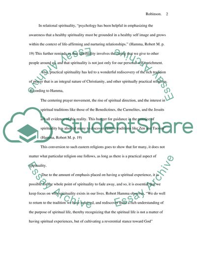 Models of spirituality In accounting and business administration