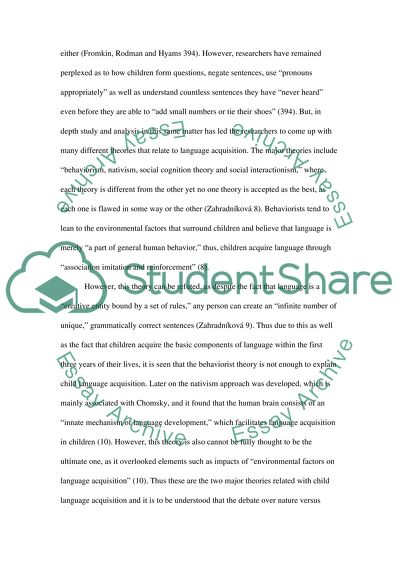 Basic linguistic topics