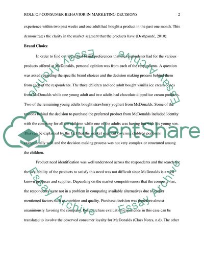 The Role of Consumer Behavior in Marketing Decisions