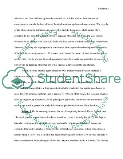 Is the Death Penalty Necessary