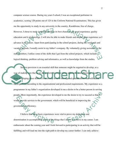 Personal Statement Ucas Example Topics And Well Written Essays 750 Words 1110