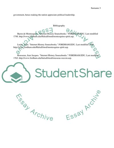 Reflections of Philosophers on Political Power