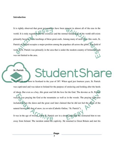 Admirable Irish Personality