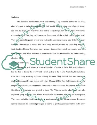 British Colonialism in India and its Impact on the Caste System