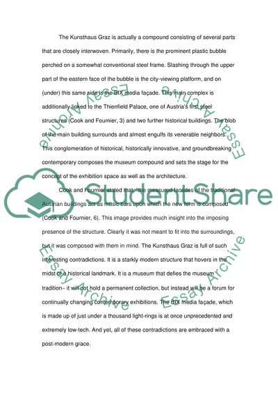 Iconic shape of building relates with old city fabric: The Kunsthaus Garz