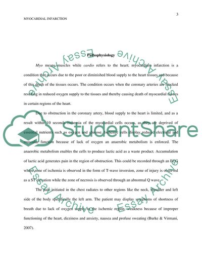 Miocardial Infarction Research Paper