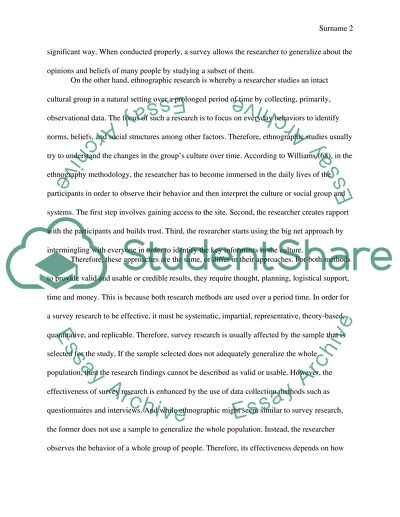 Major Issues in Data Collection