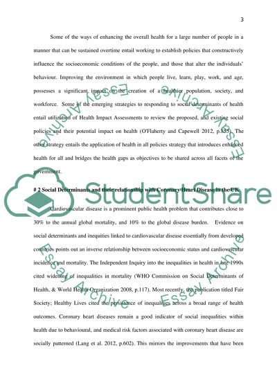The Social Determinants of Health and Their Importance in Public Health Work