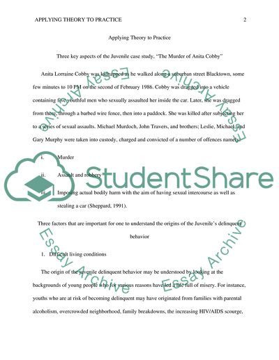 Applying Theory to Practice