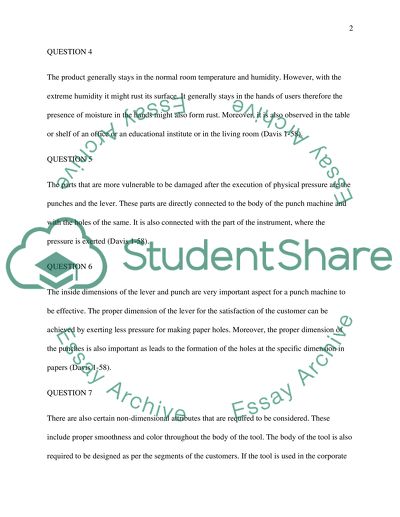 Paper Pro Punch Manufacturing Analysis