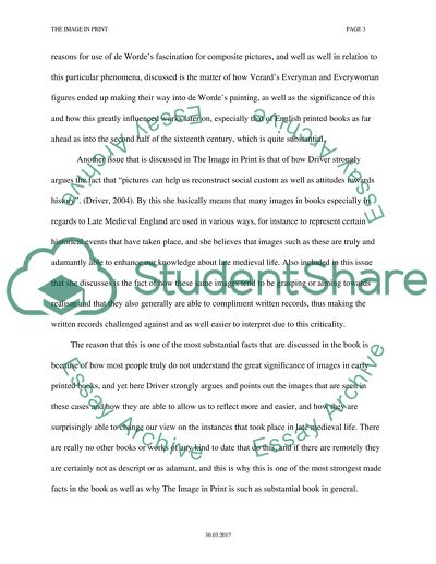 Findings about The Image In Print