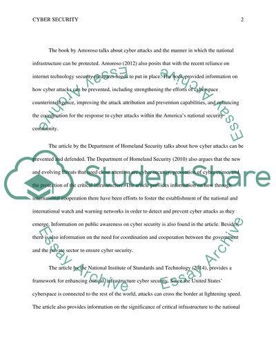 Protecting National Infrastructure