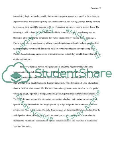 The Trent Not to Vaccinate your Children