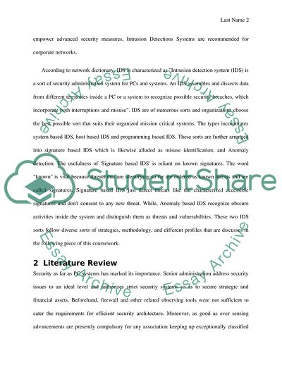 Enhanced Sensor-Based Intrusion Detection System